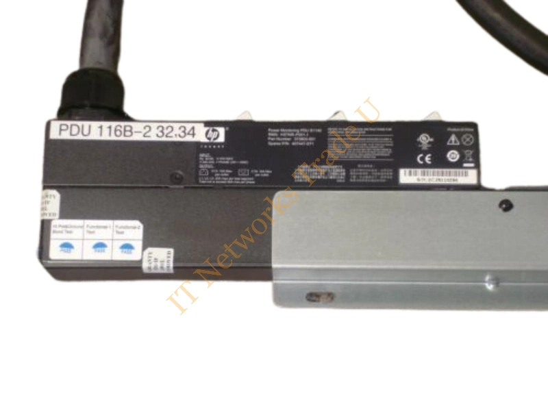 407447-D71 HP Power Monitoring 8.32kW PDU 36 x IEC 320-C13, 3 x IEC 320-C19 8.32kW Rack-mountable Power Distribution Unit