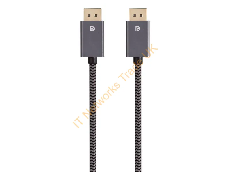 40790 - Monoprice 40790 Displayport Cable 144.1" (3.66 M) Gray
