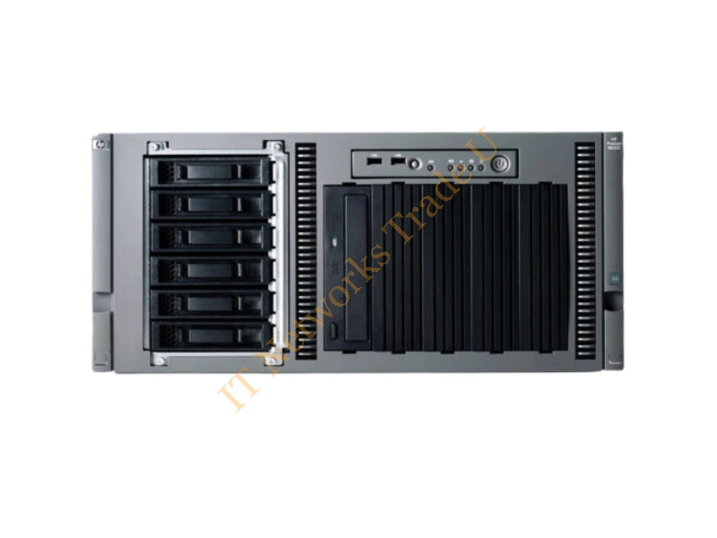 409393-001 HP ProLiant Ml350 G5 Base 1 x Xeon 5060 Dc 3.2GHz 4GB RAM SFF SAS/SATA Hot Swap 48x CD-ROM Gigabit Ethernet Ilo 2 way 5u Rack Server Server System