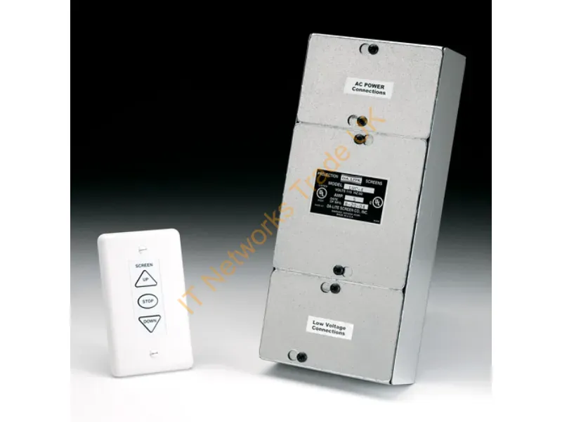 40973E - Da-Lite Single Motor Lvc,220Volt White