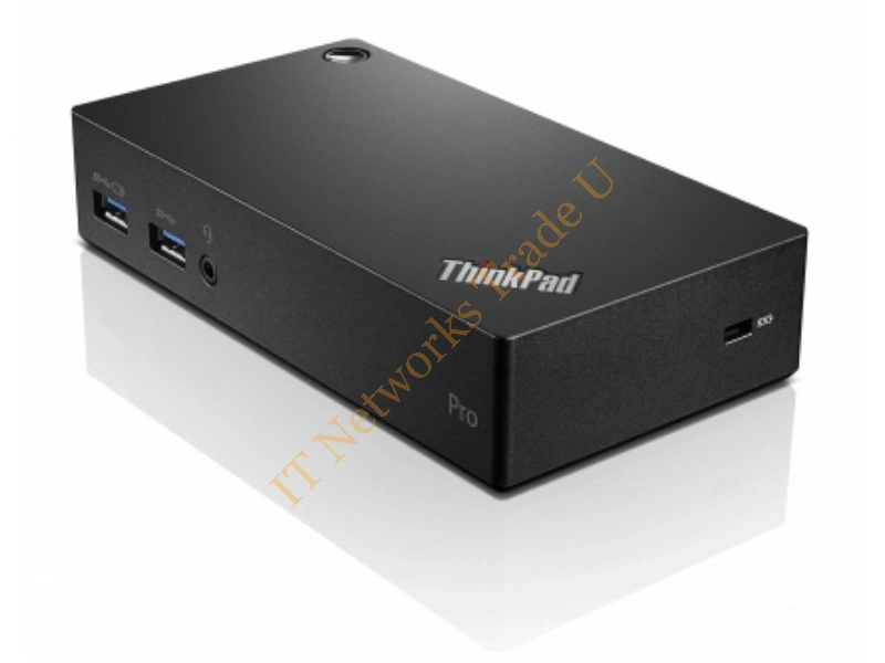 Lenovo ThinkPad USB 3.0 Pro Dock USB 3.0 (3.1 Gen 1) Type-A Black Accessory