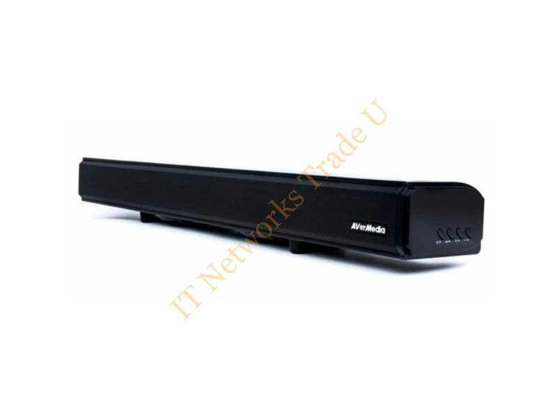 40AAGS333AN5 - AVerMedia SonicBlast GS333 Wired & Wireless 2.1channels 60W Black, Blue soundbar speaker