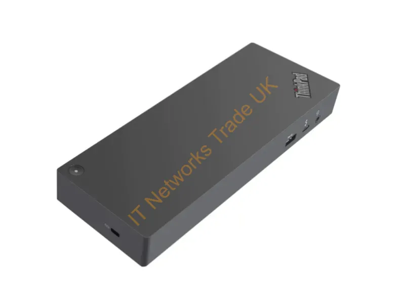 40AC0135EU-REF - Lenovo ThinkPad Thunderbolt 3 Dock (Refurbished) Wired Black
