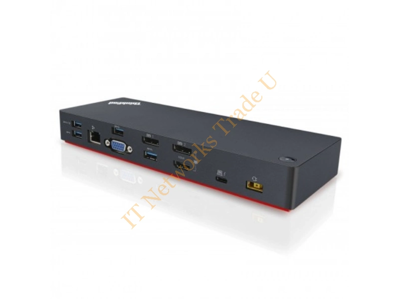 Lenovo 40AC0135EU Thunderbolt 3 Black notebook dock/port replicator Accessory