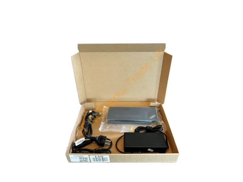 40AF0135EU-08 - Lenovo ThinkPad USB-C Dock (Refurbished) Hybrid USB-C with USB-A Dock 2 x HDMI, 2 x DP GigE Wired Black