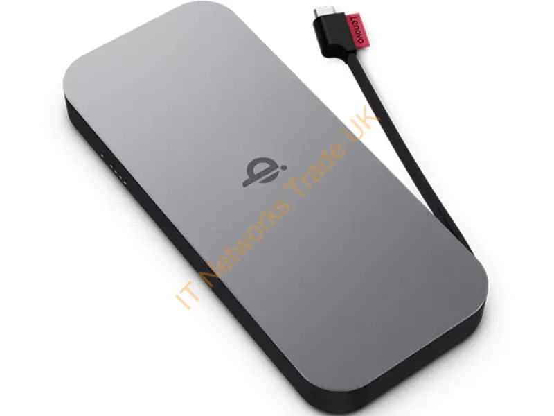 40ALLG1WWW - Lenovo 40Allg1Www Power Bank Lithium-Ion (Li-Ion) 10000 Mah Wireless Charging Black