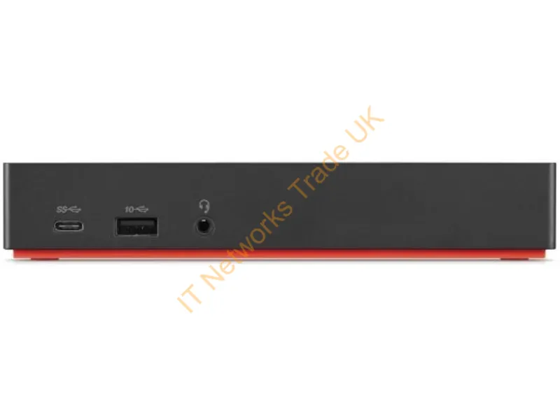 40AS0090UK - Lenovo ThinkPad USB-C Dock Gen 2 Wired USB 3.2 Gen 1 (3.1 Gen 1) Type-C Black