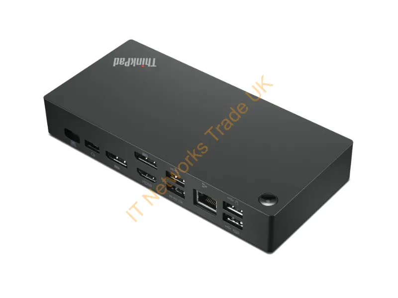 40AY0090US - Lenovo 40Ay0090Us Laptop Dock/Port Replicator Wired Usb 3.2 Gen 1 (3.1 Gen 1) Type-C Black