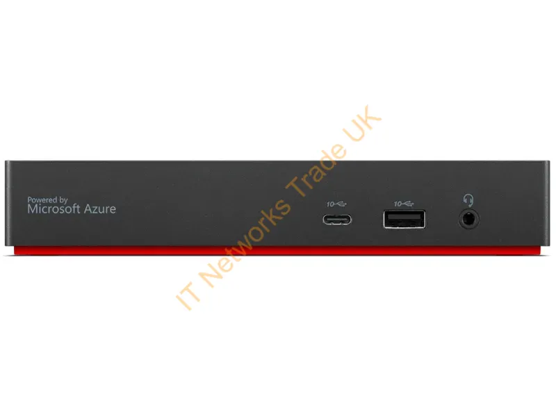 40B20135UK - Lenovo 40B20135UK laptop dock/port replicator Wired USB 3.2 Gen 1 (3.1 Gen 1) Type-A + Type-C Black