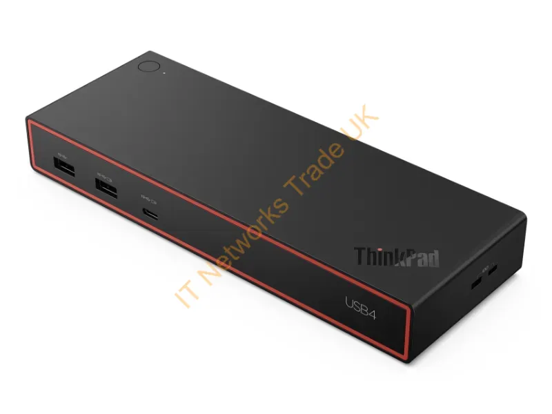 40BF0100US - Lenovo Thinkpad Usb4 Dock 5000 Wired Thunderbolt 4 Black