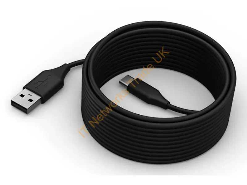 40CLSCCB01 - Lenovo USB cable USB (M) to 24 pin USB-C (M) USB 2.0 5 m black