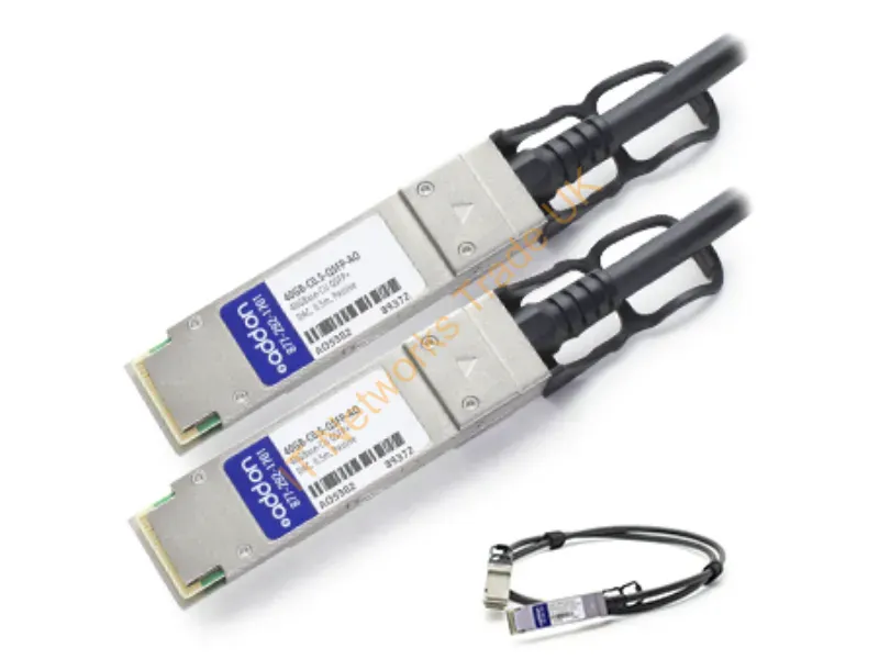 40GB-C0.5-QSFP-AO - Addon Networks 40Gb-C0.5-Qsfp-Ao Infiniband/Fibre Optic Cable 19.7" (0.5 M) Qsfp+ Black