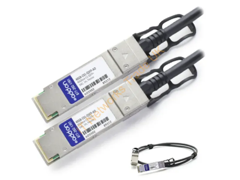 40GB-C01-QSFP-AO - Addon Networks 40Gb-C01-Qsfp-Ao Infiniband/Fibre Optic Cable 39.4" (1 M) Qsfp+ Black