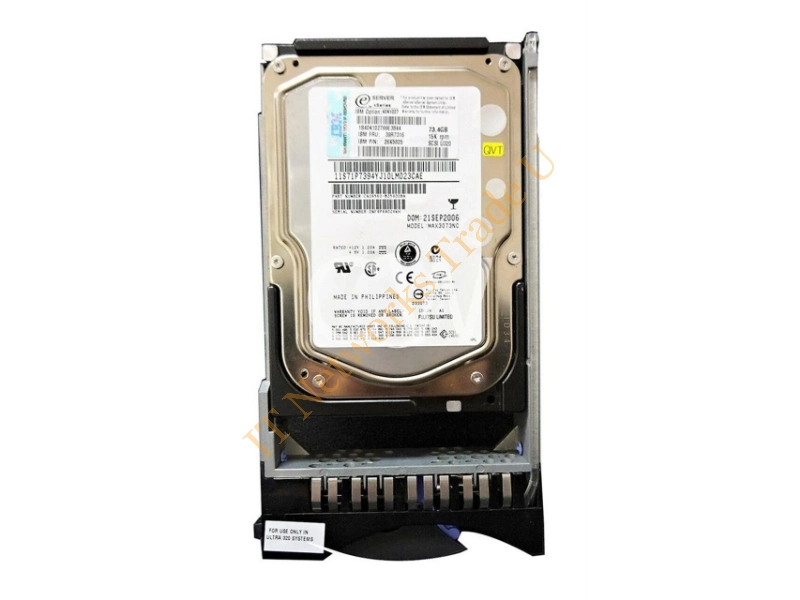 40K1027 - IBM 73.4GB SCSI Ultra320 3.5" 73.4GB SCSI internal hard drive