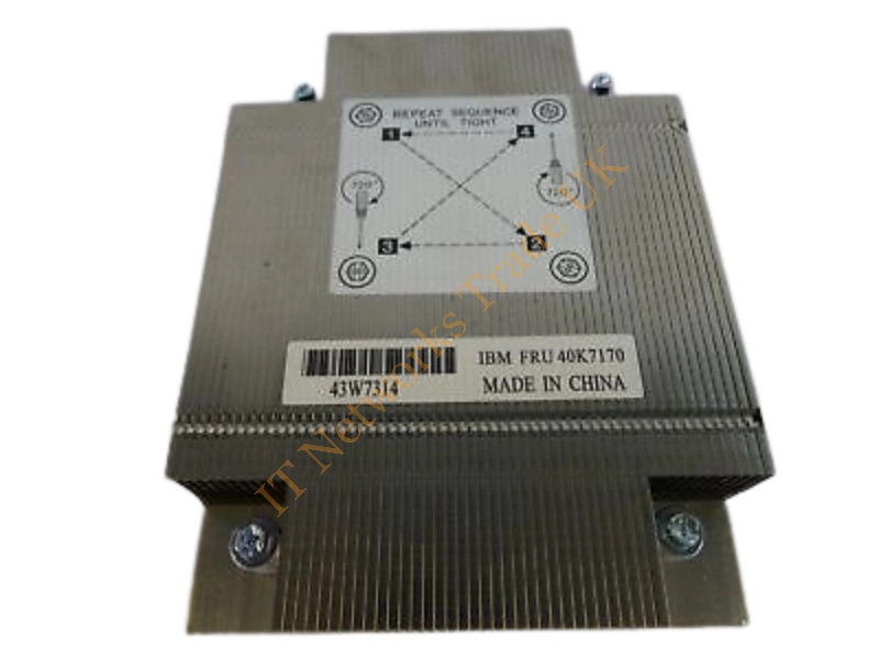 40K7170 IBM Copper Base Heat Sink for System x3455 Heatsink