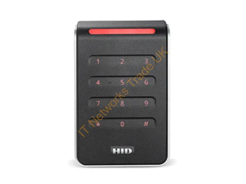 40KNKS-00-000P1W - Hid Identity Signo 40K Basic Access Control Reader Silver, Black