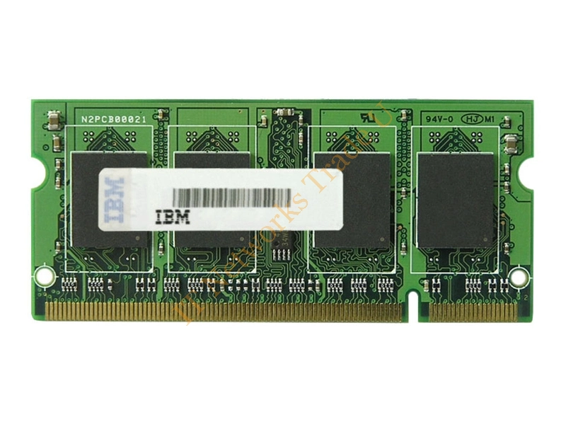 40Y7732 IBM 256MB DDR2-667MHz PC2-5300 non-ECC Unbuffered CL5 200-Pin SoDimm Dual Rank Memory Module Laptop Memory