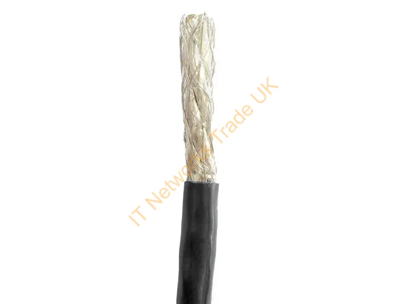 41006 - Monoprice 41006 Networking Cable Black 12000" (304.8 M) Cat8 S/Ftp (S-Stp)