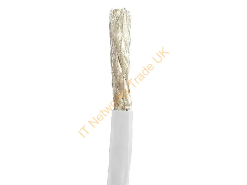 41007 - Monoprice 41007 Networking Cable White 12000" (304.8 M) Cat8 S/Ftp (S-Stp)