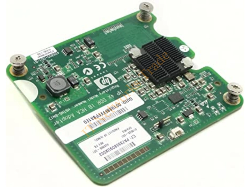410500-001 HP Dual-Port x4 DDR Infiniband PCI-Express Mezzanine Card for ProLiant BL460c G5 Blade Server Server Accessory