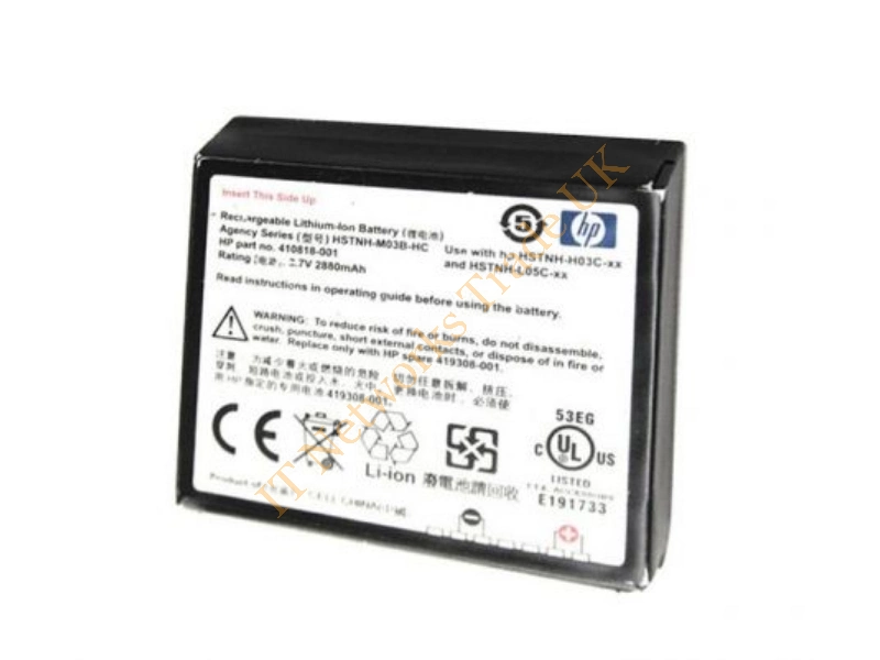 410818-001 HP 2880mAh Li-Ion Extended Battery Kit for iPaq hx2000/rx3000 Laptop Battery