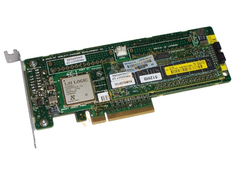 411064-B21 HP Smart Array P400 8 Channel PCI-Express X8 SAS Low Profile Controller Raid Controller