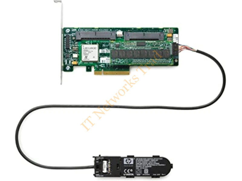 411064B21SP1 HP Smart Array P400 PCI-Express 8-Channel Serial Attached SCSI (SAS) RAID Controller Card with 512MB BBWC (Battery Backed Write Cache)