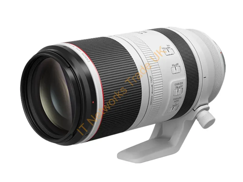 4112C002 - Canon Rf 100-500Mm F4.5-7.1 L Is Usm Milc Super Telephoto Lens Black, White