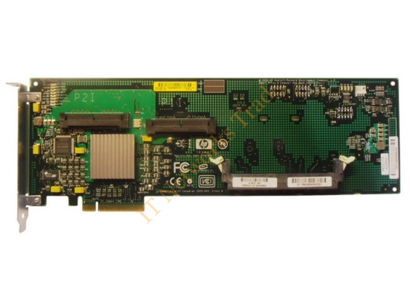411510-001 HP Smart Array E200 PCI-Express 8-Port Serial Attached SCSI / SAS RAID Controller Card with 128MB Cache Memory