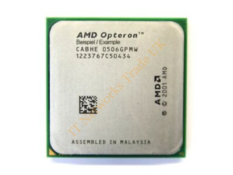 411606-B21 HP 2.60GHz 2MB L2 Cache Socket F (1207) AMD Opteron 2218 Dual Core Retail Processor