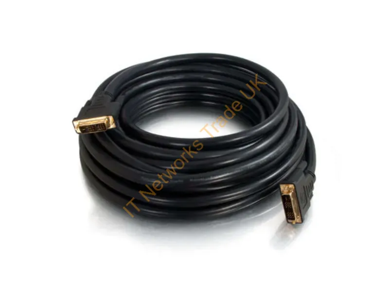 41234 - C2G 35Ft Pro Series Dvi-D Cl2 Dvi Cable 419.7" (10.7 M) Black