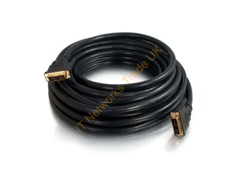 41238 - C2G 100Ft Pro Series Dvi-D Dvi Cable 1200" (30.5 M) Black