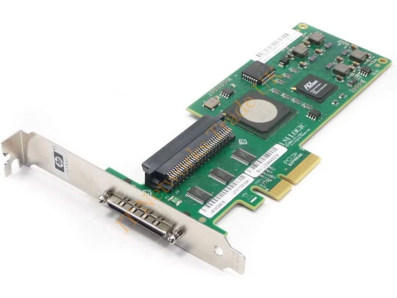 412911-B21 HP Single Channel Ultra-320 PCI Express Host Bus Adapter RAID Controller Storage