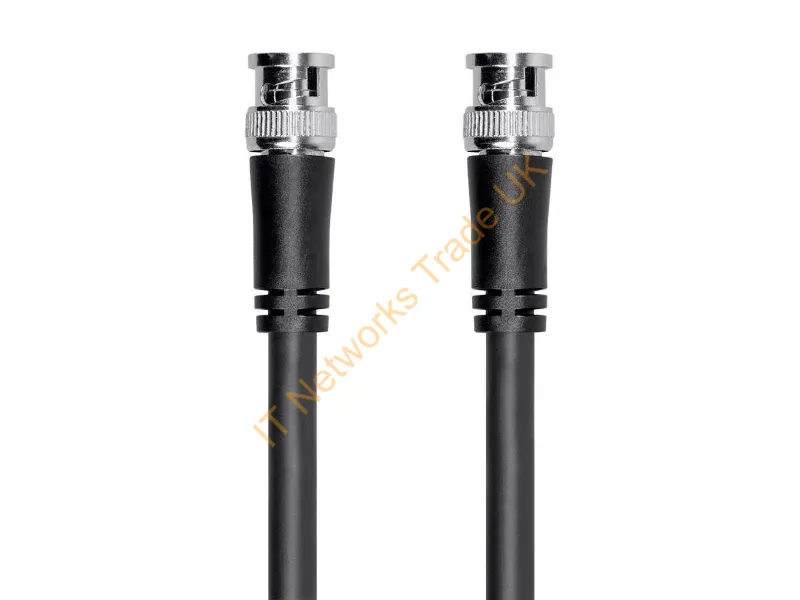 41296 - Monoprice 41296 Coaxial Cable Bnc 590.6" (15 M) Black