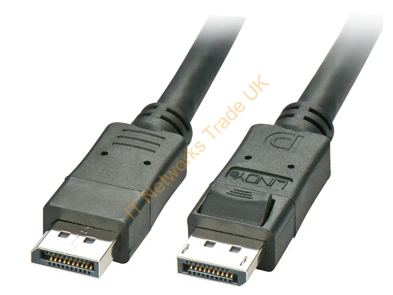 Lindy 20m DisplayPort 20m DisplayPort DisplayPort Black Video Cable