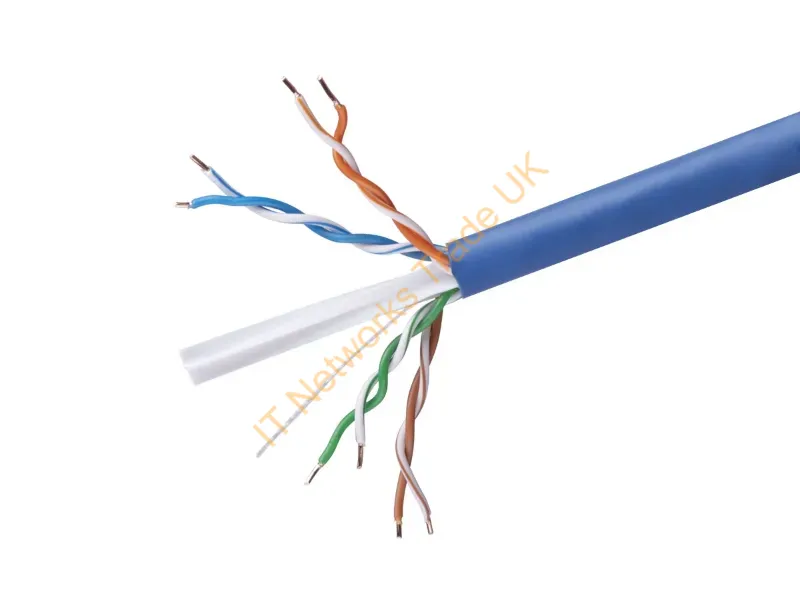 41358 - Monoprice 41358 Networking Cable Blue 12000" (304.8 M) Cat6A U/Utp (Utp)