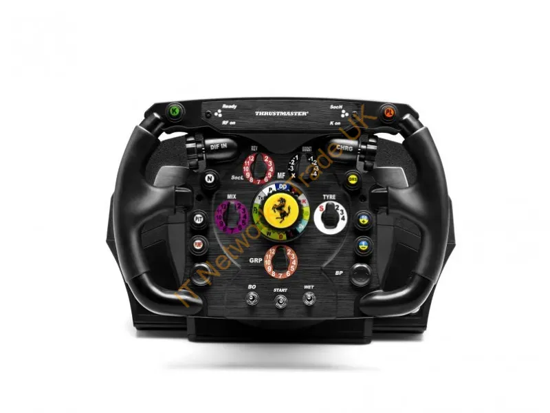 4160571 - Thrustmaster Ferrari F1 Black RF Steering wheel Analogue PC, PlayStation 4, PlayStation 5, Playstation 3, Xbox