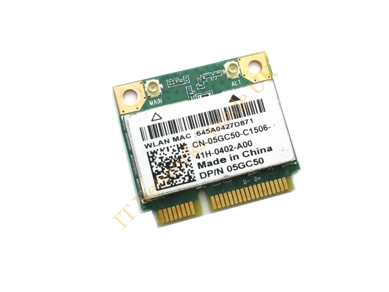 416372-002 HP Mini Pci 802.11b/ G/ N Lj EMBedded Wireless LAN Card (WLAN) With Bluetooth Hewlett-Packard For Pavilion Tx1212au