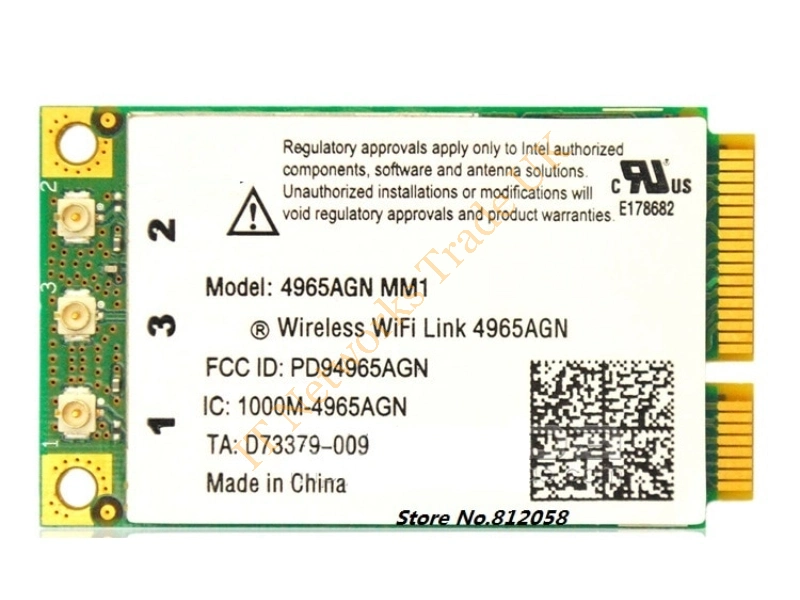 416376-002 HP Mini PCI-Express Broadcom 54G WiFi 802.11b/g High-Speed Embedded Wireless Lan (WLAN) Network Adapter for Presario V3000 Series Wireless LAN Card