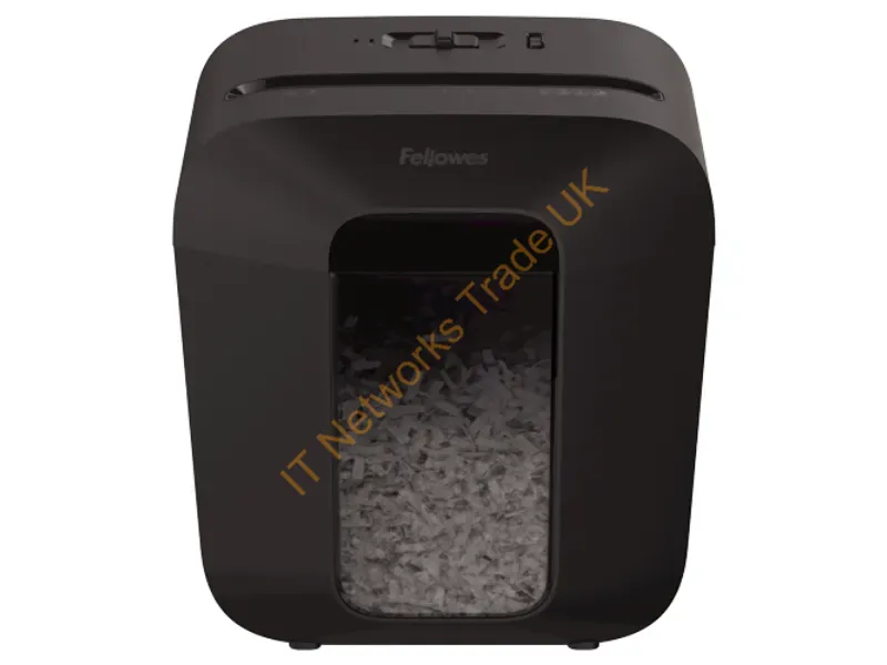 4170501 - Fellowes Powershred LX25 paper shredder Particle-cut shredding Black