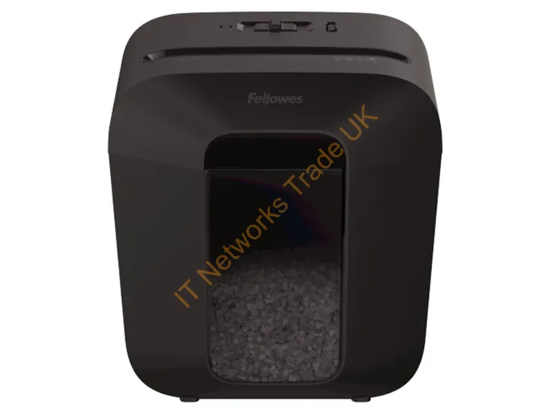 4170601 - Fellowes Powershred LX25M paper shredder Particle-cut shredding Black