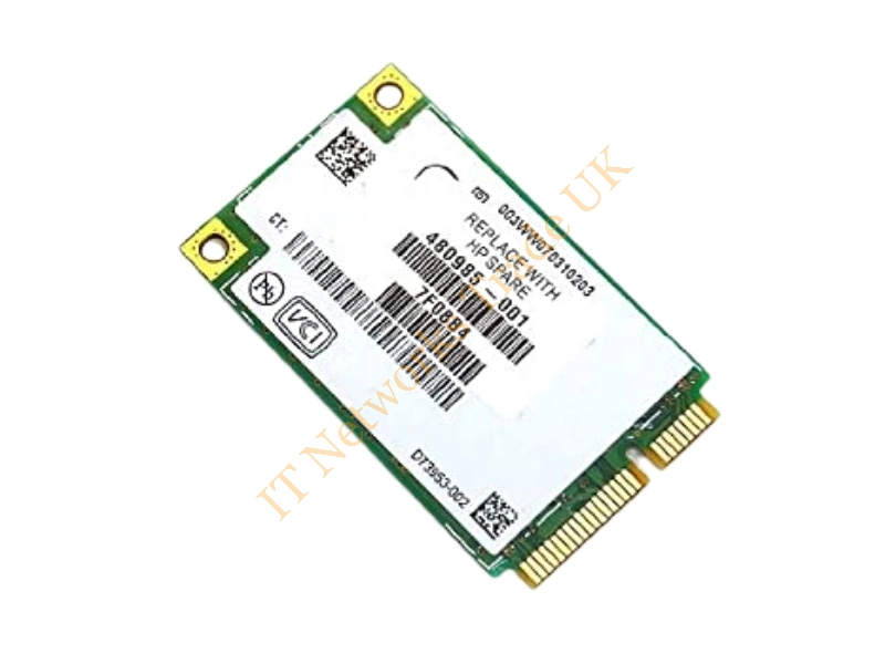 418564-002 HP Mini PCI-Express 802.11A/B/G Wireless Lan (WLAN) Network Interface Card (Intel 4965AG) for 6710B/6715B Series Notebook Wireless LAN Card