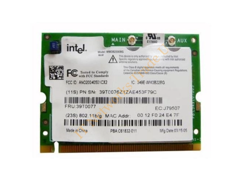 419748-001 HP Mini PCI 54G 802.11b/g High Speed Wireless LAN (WLAN) Network Interface Card Wireless LAN Card