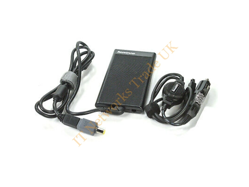 41R0140 IBM Lenovo 90Watt Slim AC/DC Combo Adapter for ThinkPad and IdeaPad Power Adapter
