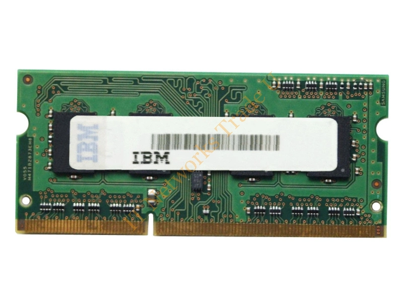 41R0621 IBM 4GB DDR3-1066MHz PC3-8500 non-ECC Unbuffered CL7 204-Pin SoDimm Single Rank Memory Module Laptop Memory