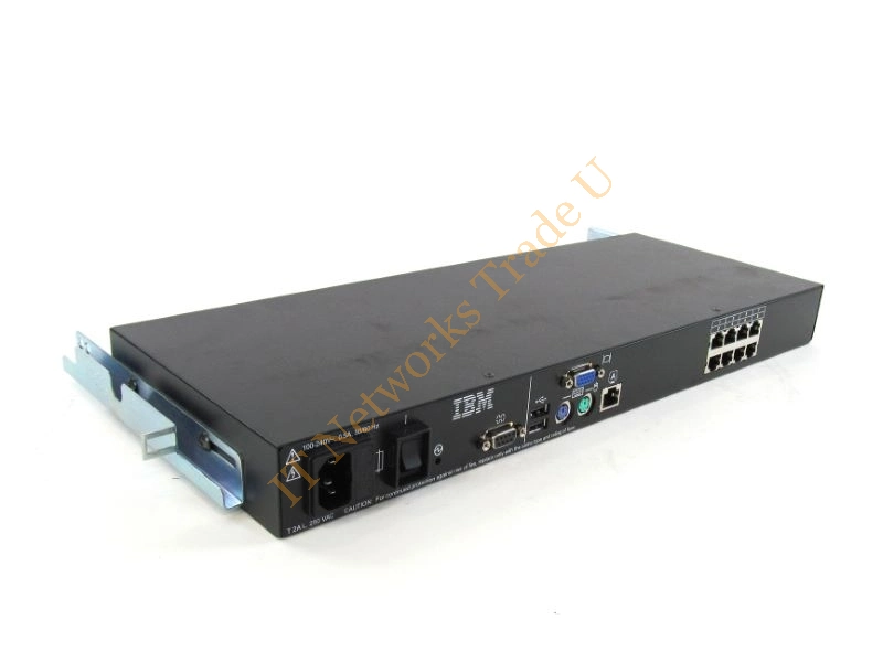 41Y9317 IBM 1X8 KVM Console Manager/Switch Network Switch