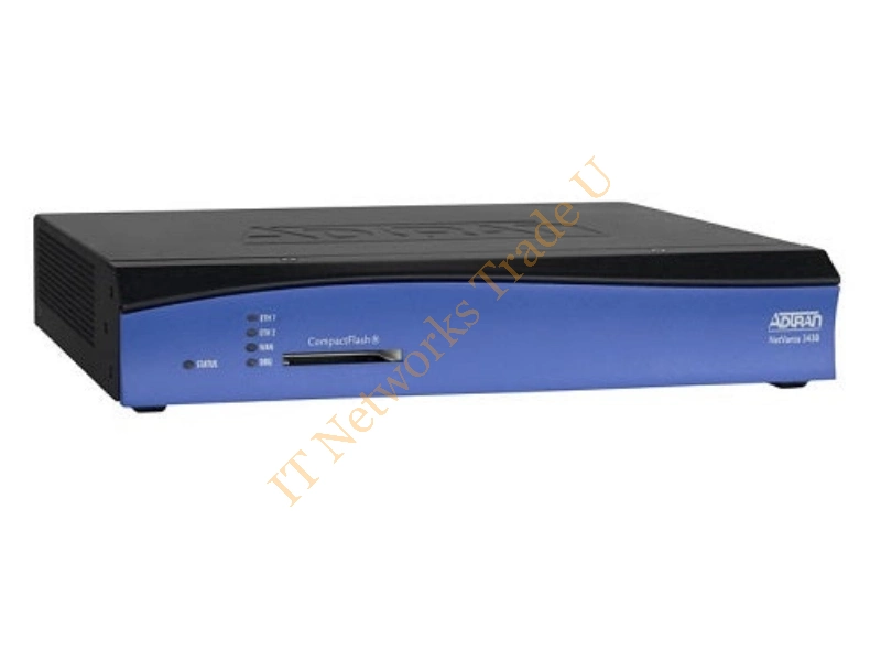 4200820L2#1T1 Adtran NetVanta 3430 Router w/ EFP & T1 NIM Bundle