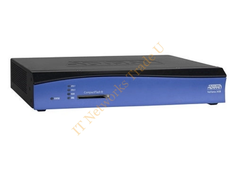 4202820L1 Adtran NetVanta 3430 Access Router with Dual T1 NIM