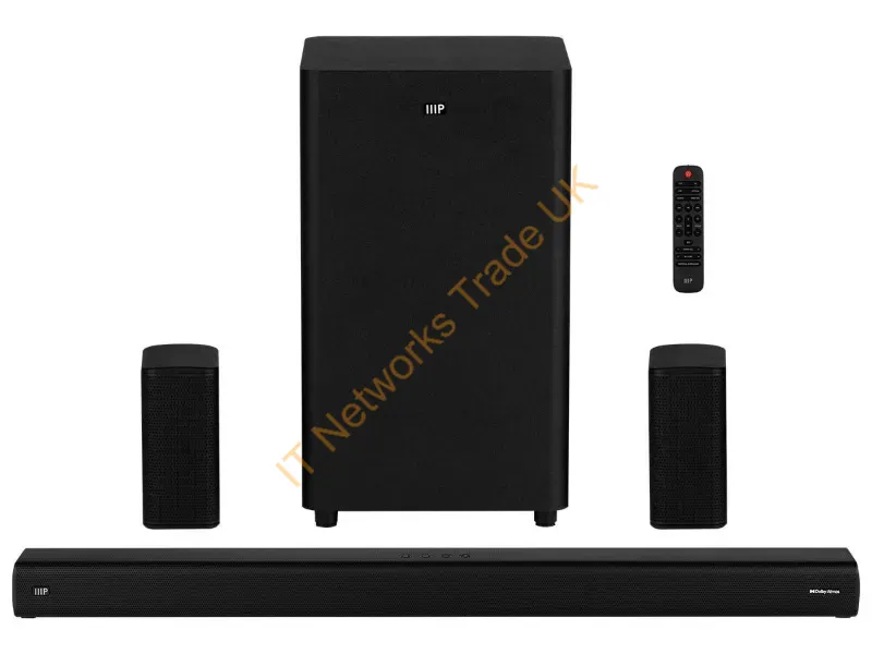 42034 - Monoprice 42034 Soundbar Speaker 5.1.2 Channels