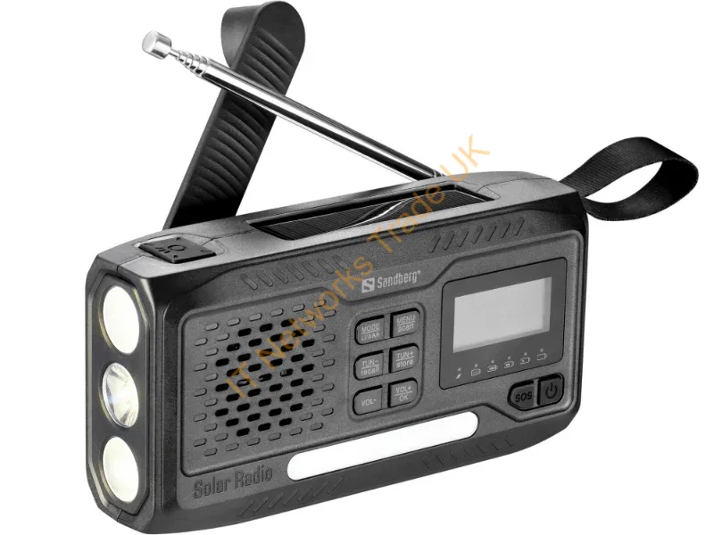 421-17 - Sandberg Survivor DAB Radio All-in-1 4500